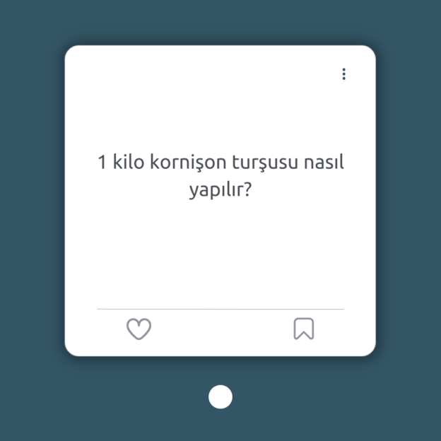 1 kilo kornişon turşusu nasıl yapılır? 1