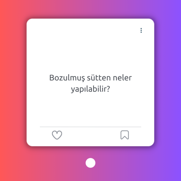 Bozulmuş sütten neler yapılabilir? 1