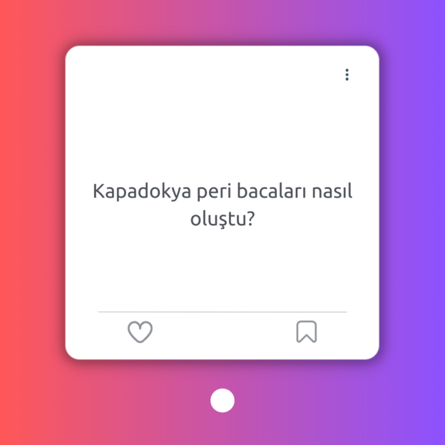 Kapadokya peri bacaları nasıl oluştu? 1