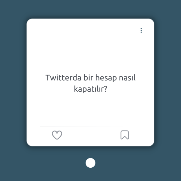 Twitterda bir hesap nasıl kapatılır? 1