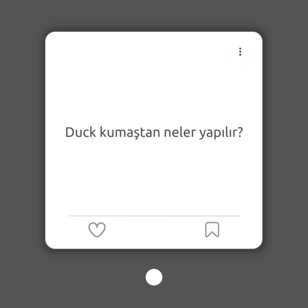 Duck kumaştan neler yapılır? 1