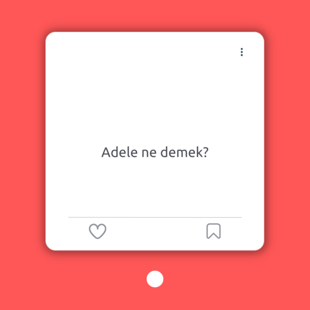 Adele ne demek? 1