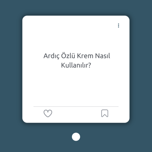 Ardıç Özlü Krem Nasıl Kullanılır? 1