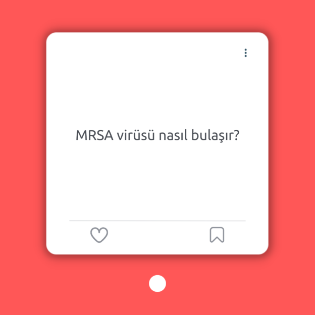 MRSA virüsü nasıl bulaşır? 1