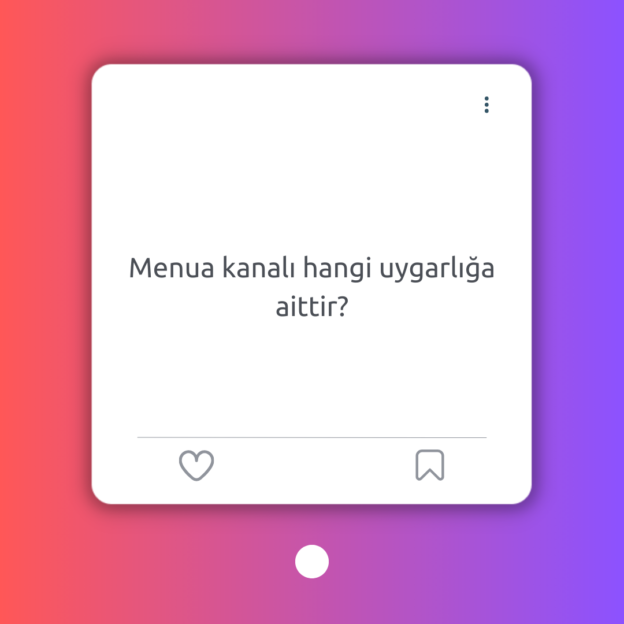 Menua kanalı hangi uygarlığa aittir? 1