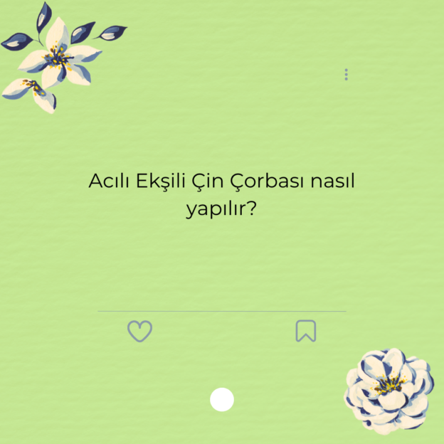 Acılı Ekşili Çin Çorbası nasıl yapılır? 1