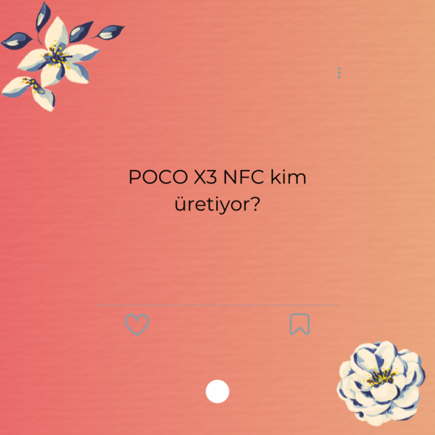 POCO X3 NFC kim üretiyor? 1