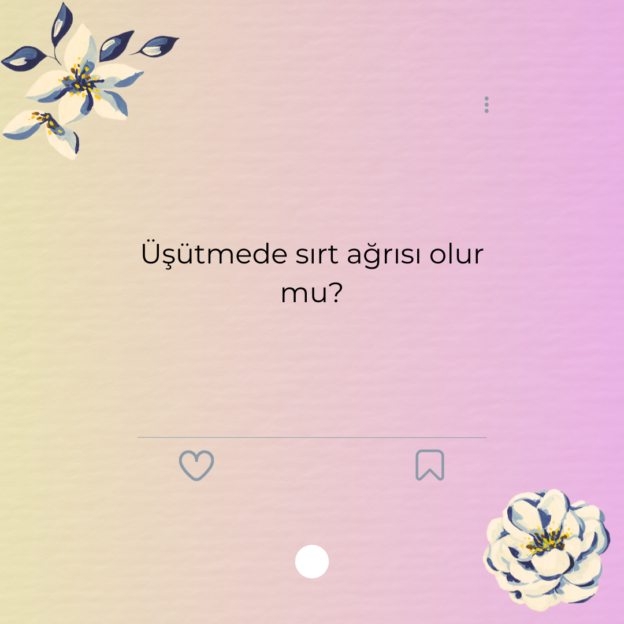 Üşütmede sırt ağrısı olur mu? 1