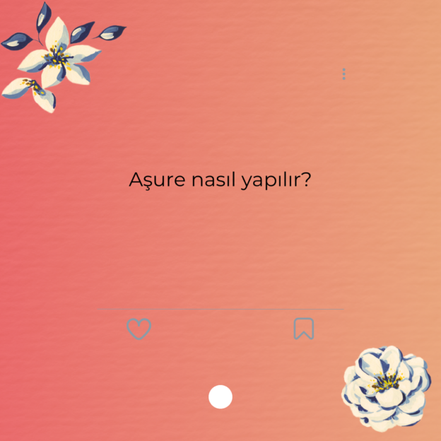 Aşure nasıl yapılır? 1