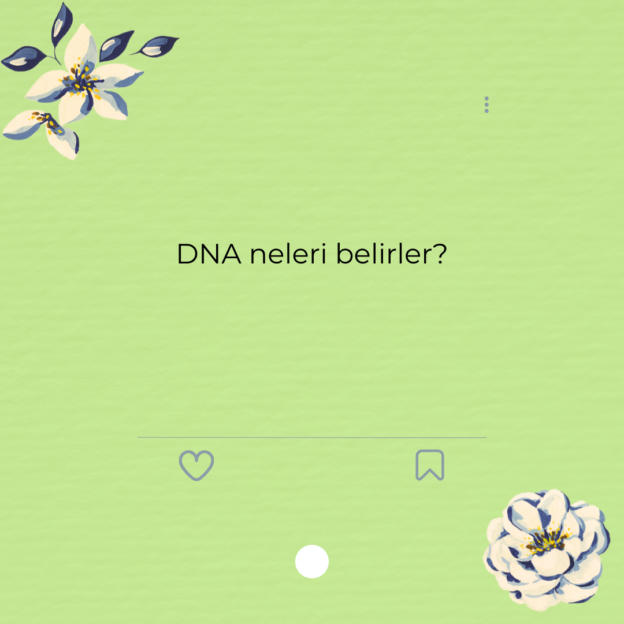 DNA neleri belirler? 1