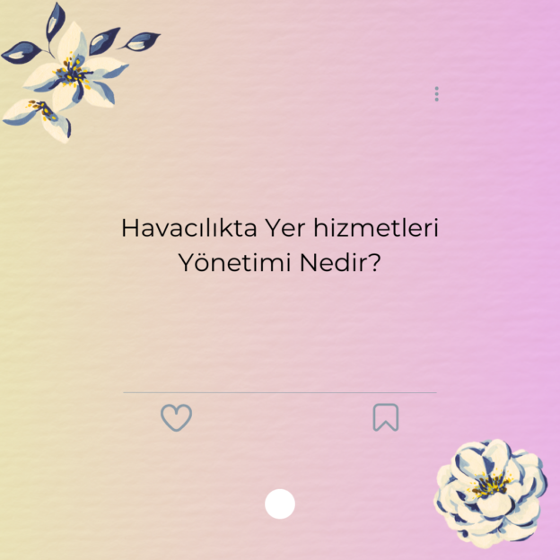 Havacılıkta Yer hizmetleri Yönetimi Nedir? 1