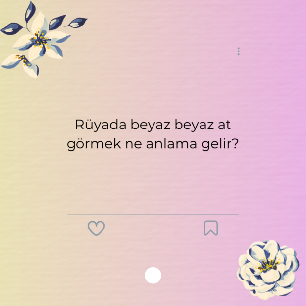 Rüyada beyaz beyaz at görmek ne anlama gelir? 1