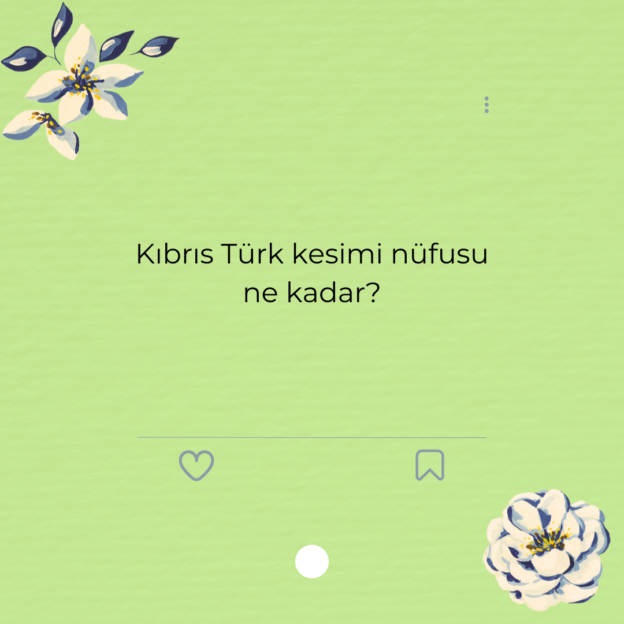 Kıbrıs Türk kesimi nüfusu ne kadar? 1