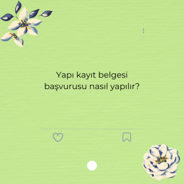 Yapı kayıt belgesi başvurusu nasıl yapılır? 1