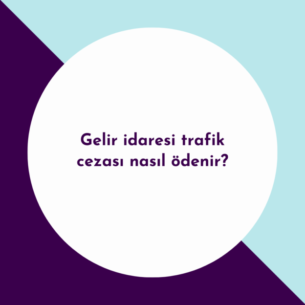 Gelir idaresi trafik cezası nasıl ödenir? 1