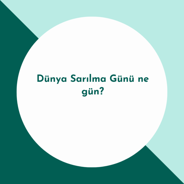 Dünya Sarılma Günü ne gün? 1