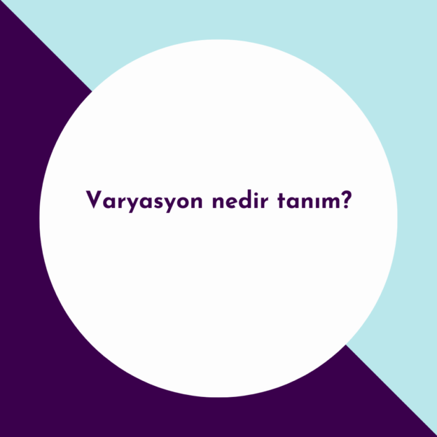 Varyasyon nedir tanım? 1