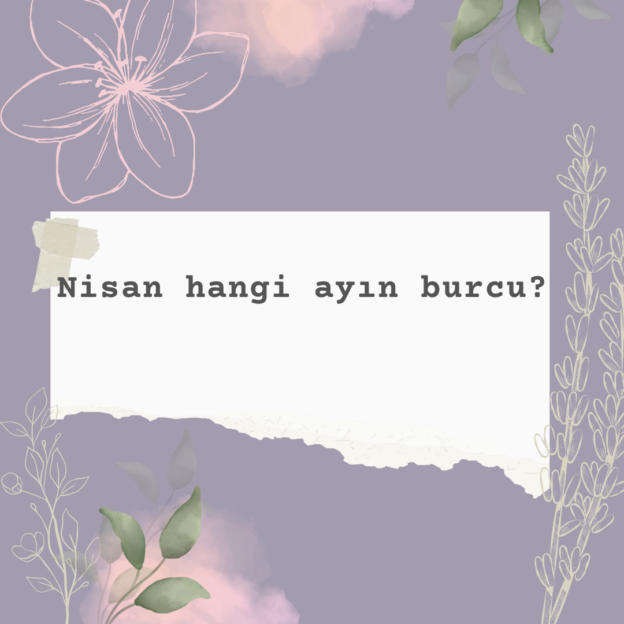 Nisan hangi ayın burcu? 1