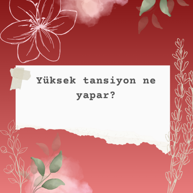 Yüksek tansiyon ne yapar? 5