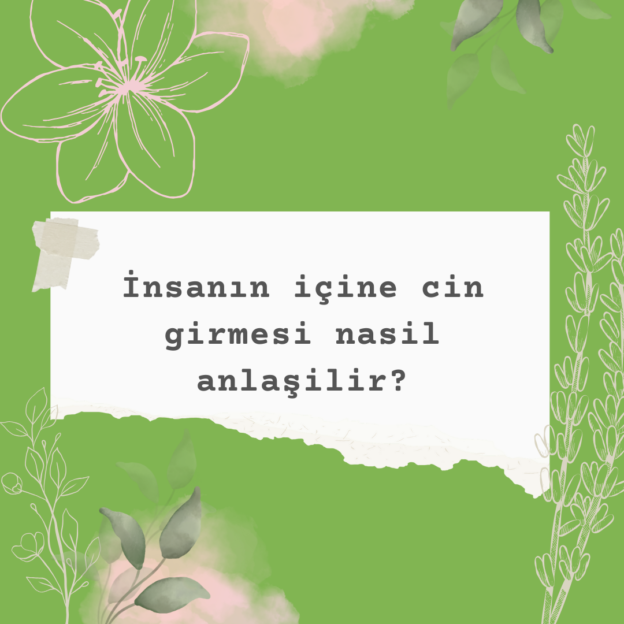 İnsanın içine cin girmesi nasil anlaşilir? 1