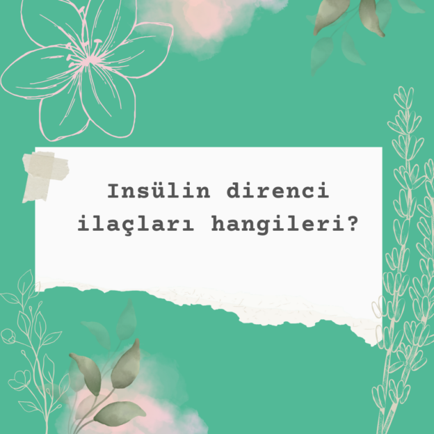 Insülin direnci ilaçları hangileri? 1