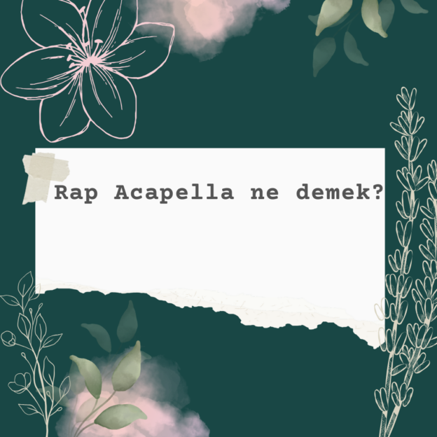 Rap Acapella ne demek? 1