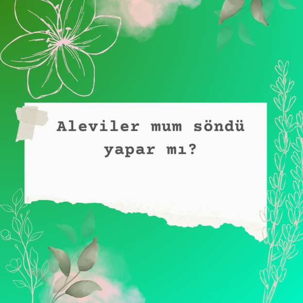 Aleviler mum söndü yapar mı? 8