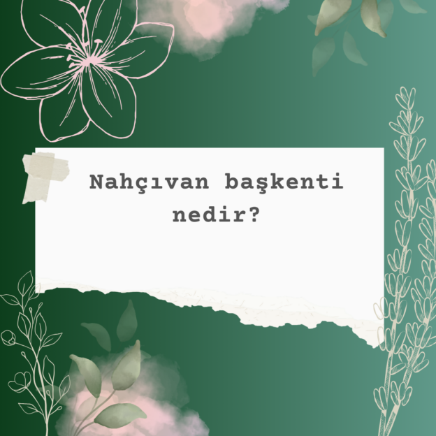 Nahçıvan başkenti nedir? 4