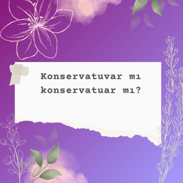 Konservatuvar mı konservatuar mı? 1