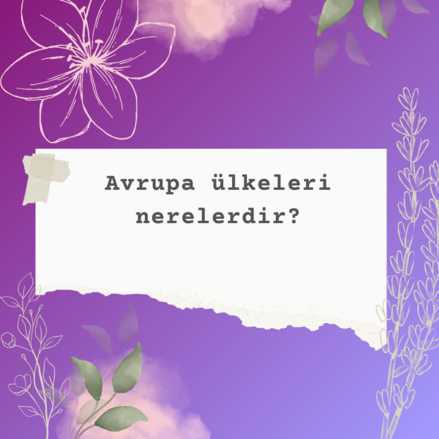 Avrupa ülkeleri nerelerdir? 1