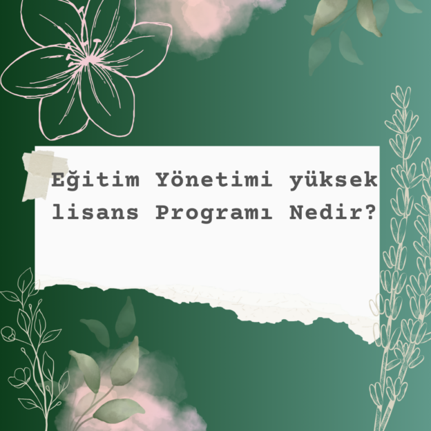 Eğitim Yönetimi yüksek lisans Programı Nedir? 10