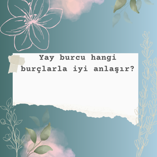 Yay burcu hangi burçlarla iyi anlaşır? 1