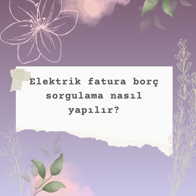 Elektrik fatura borç sorgulama nasıl yapılır? 2